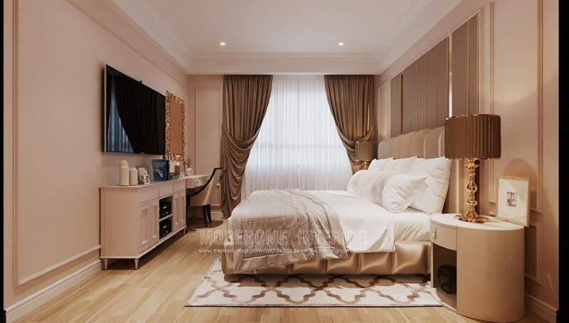 Nội thất phòng ngủ chung cư đầy ấn tượng Mẫu nội thất chung cư đẹp