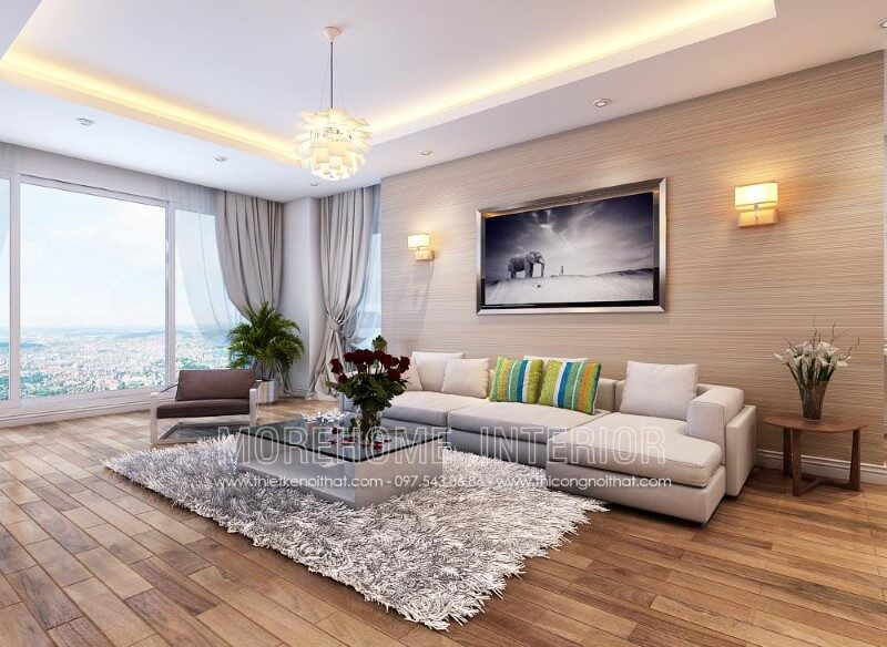 Sofa chung cư hiện đại