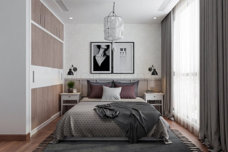 Giường ngủ hiện đại Giường ngủ hiện đại