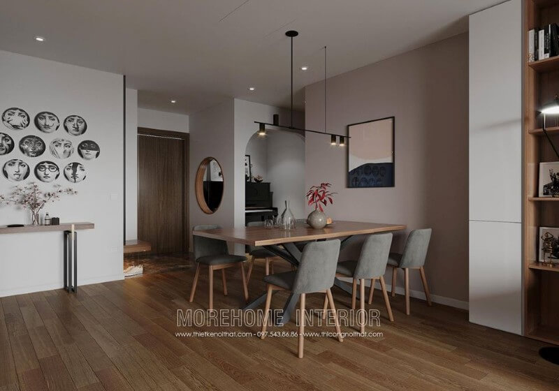 Thiết kế nội thất chung cư Florence Mỹ Đình Mẫu nội thất chung cư hiện đại