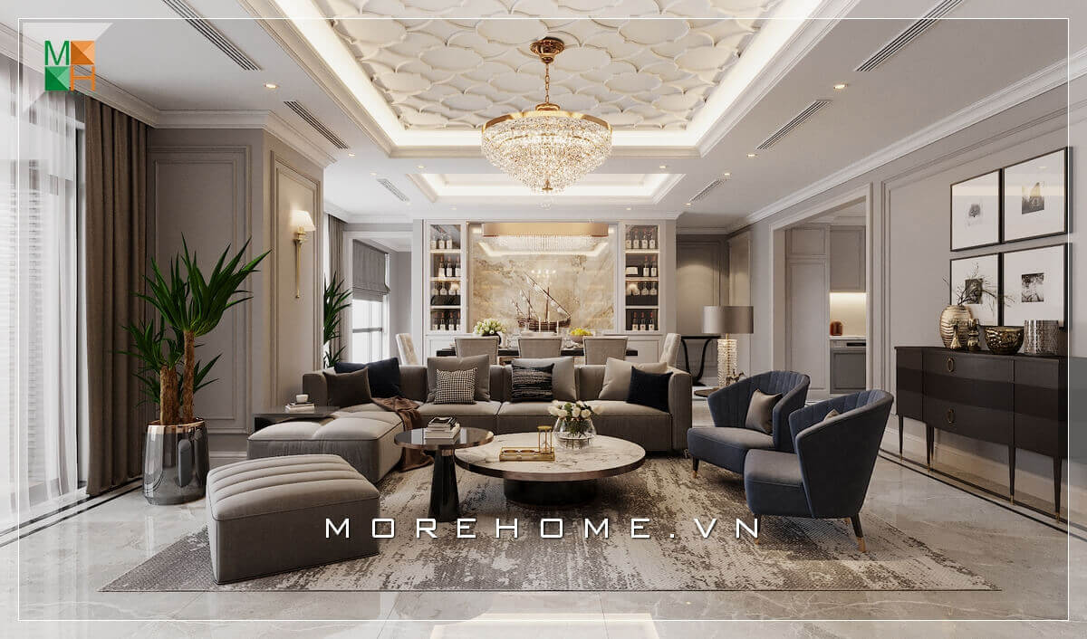 Sofa biệt thự hiện đại Sofa biệt thự hiện đại