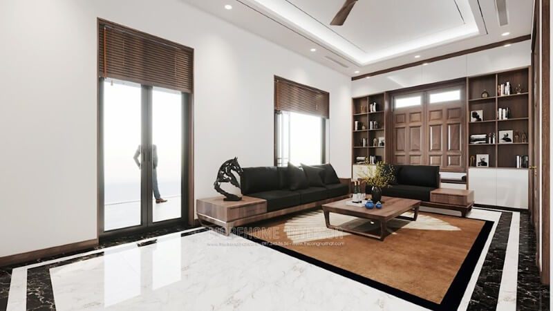 Mẫu thiết kế nội thất biệt thự hiện đại cao cấp cho khách hàng tại Đông Anh Hà Nội