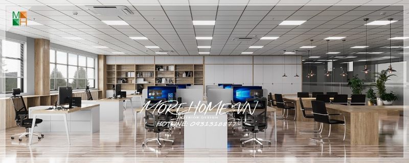Bộ bàn ghế văn phòng được thiết kế đơn giản nhưng lại tạo sự thoải mái khi sử dụng.