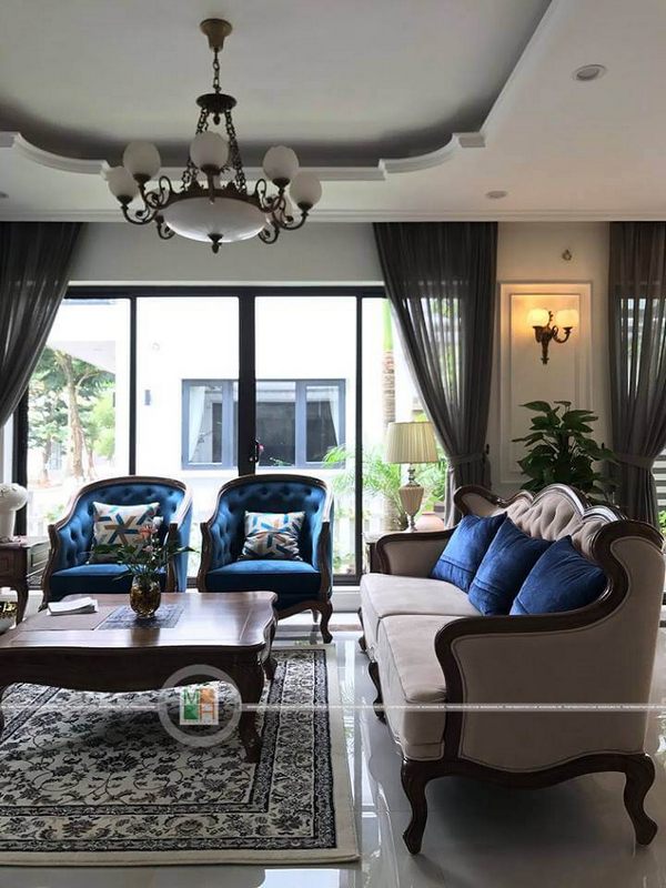 Sản phẩm sofa gỗ óc chó đẹp được nhiều khách hàng săn đón tại Morehome